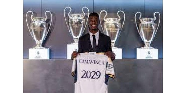 Real Madrid gibt offiziell die Verlängerung von Camavingas Vertrag bis 2029 bekannt